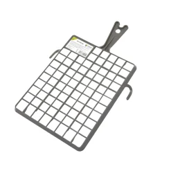 Abstreifgitter grau 18 x 24 cm