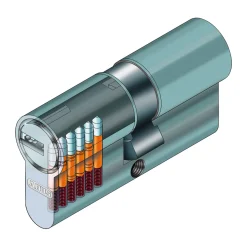 Abus Profilzylinder D6XNP 35/35 mm