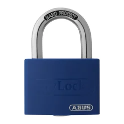 Abus Vorhängeschloss blau