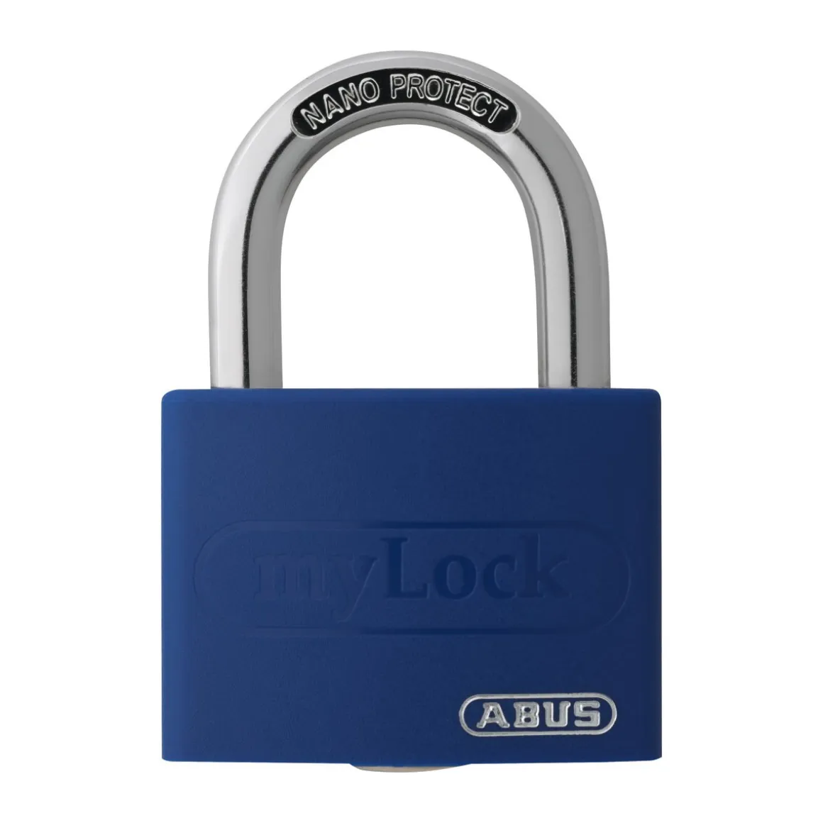 Abus Vorhängeschloss blau