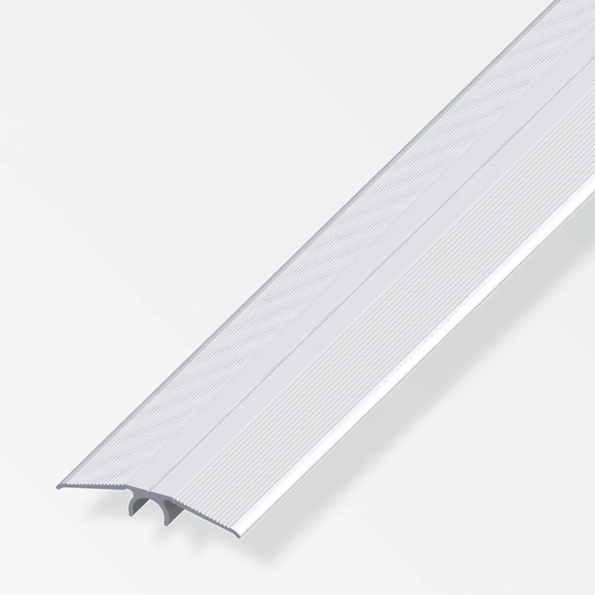 Alfer Übergangsprofil Clipstech 46 mm 2m silber