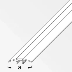 Alfer Übergangsprofil Clipstech 33 mm 2m dunkelgrau