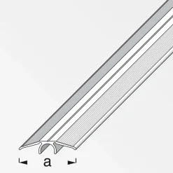 Alfer Übergangsprofil Clipstech 33 mm 2m bronze