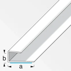 Alfer Einfass Profil 9 mm 1m PVC PVC selbstklebend buche
