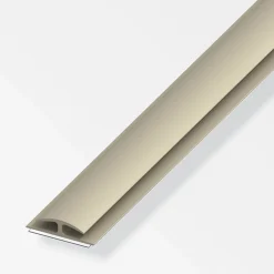 Alfer Einfass-Übergangsprofil 24 x 6 mm 1m selbstklebend braun