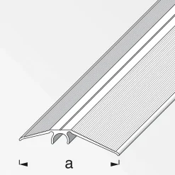 Alfer Niveauausgleichsprofil Clipstech 2m messing