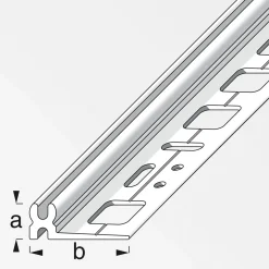 Alfer Trägerprofil Clipstech 1m braun