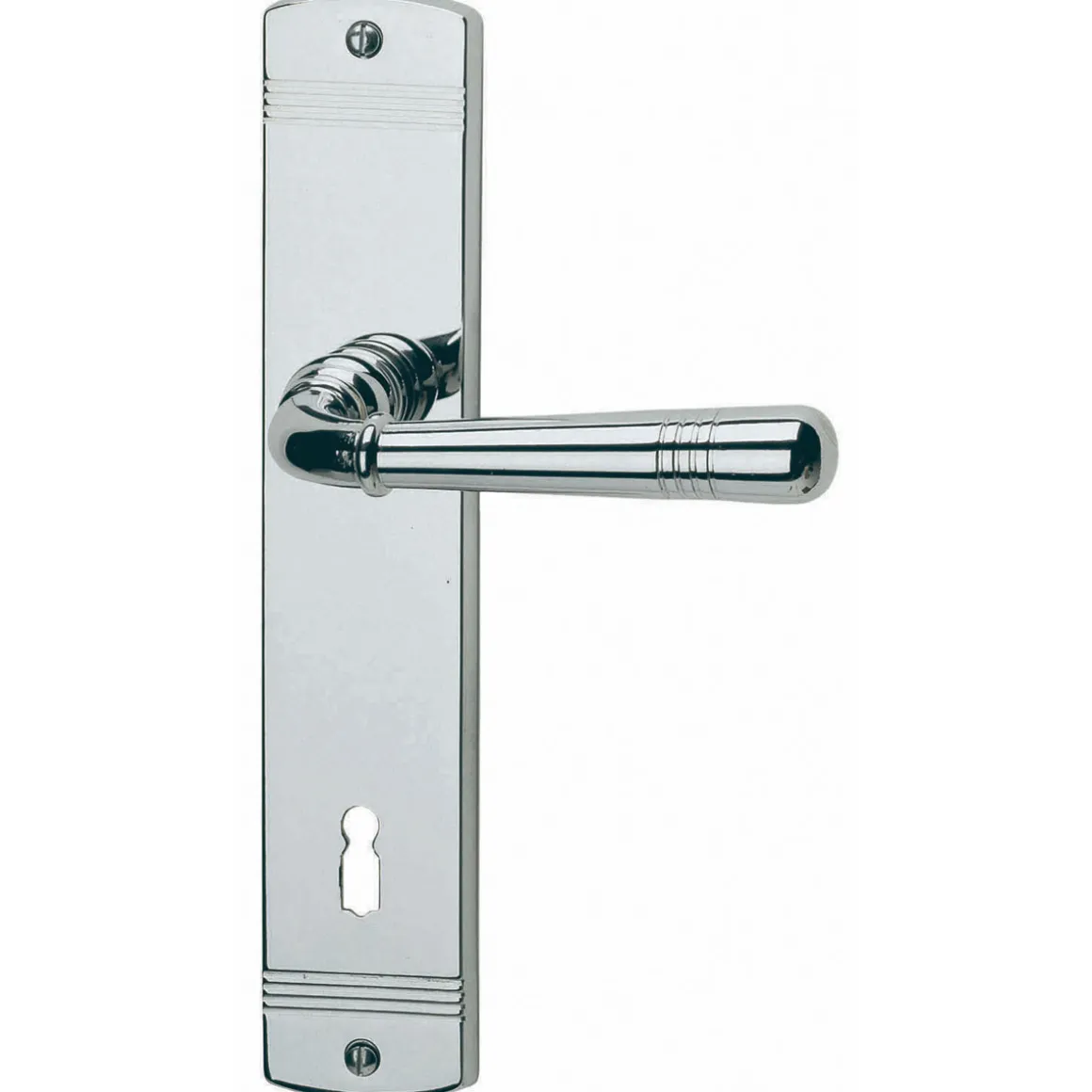 Alpertec Langschildgarnitur Sale-LS chrom