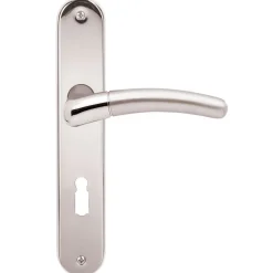 Alpertec Langschildgarnitur Beate-LS satiniert