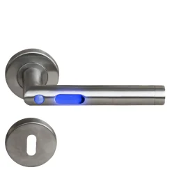 Alpertec Rosettengarnitur Move I mit Bewegungsmelder blau