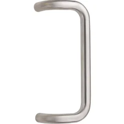 Alpertec Stoßgriff ES Durchmesser 32 mm dreieckig Stütze gerade satiniert