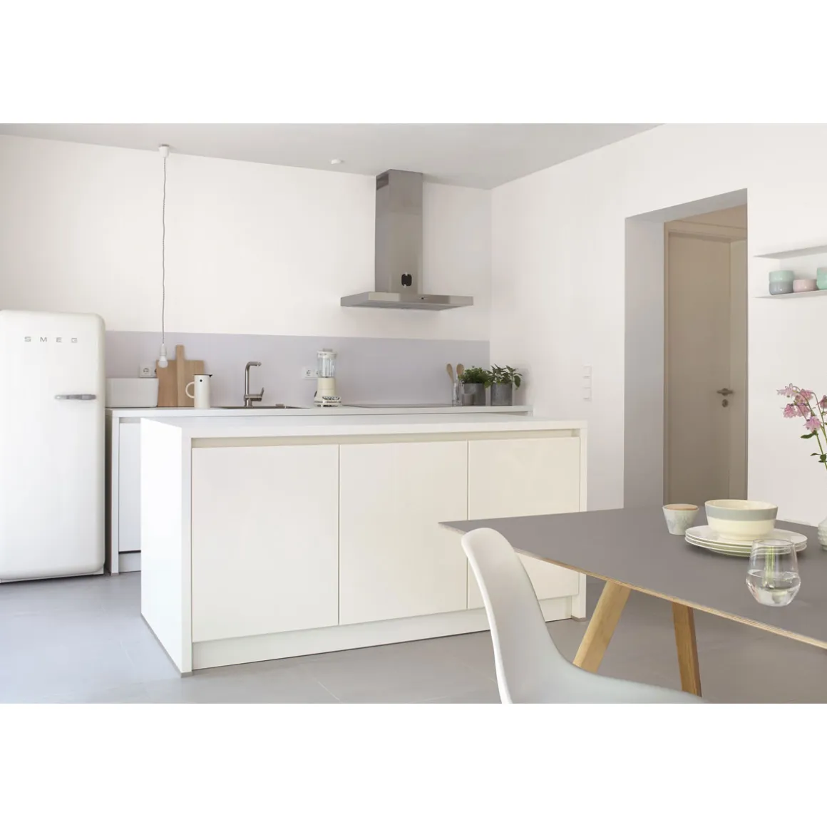 Alpina Bad- und Küchenfarbe Weiß Matt 5 L