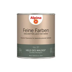 Alpina  Buntlack Feine Farben Lack No 37 Held des Waldes edelmatt 750ml