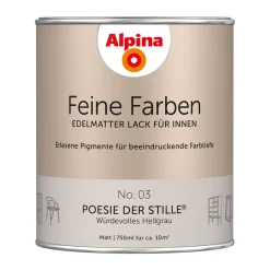 Alpina  Buntlack Feine Farben Lack No 03 Poesie der Stille edelmatt 750ml