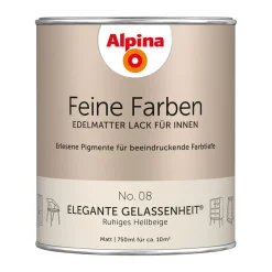 Alpina  Buntlack Feine Farben Lack No 08 Elegante Gelassenheit edelmatt 750ml