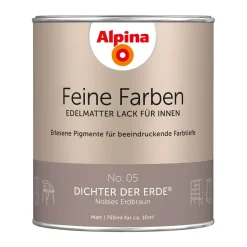 Alpina  Buntlack Feine Farben Lack No 05 Dichter der Erde edelmatt 750ml