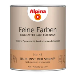 Alpina  Buntlack Feine Farben Lack No 43 Baukunst der Sonne edelmatt 750ml