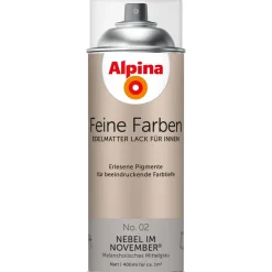 Alpina  Buntlack Feine Farben Sprühlack No 02 Nebel im November edelmatt 400ml