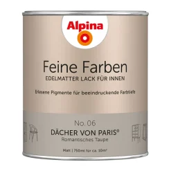 Alpina  Buntlack Feine Farben Lack No 06 Dächer von Paris edelmatt 750ml