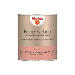 Alpina  Buntlack Feine Farben Lack No 41 Kokette Sinnlichkeit edelmatt 750ml