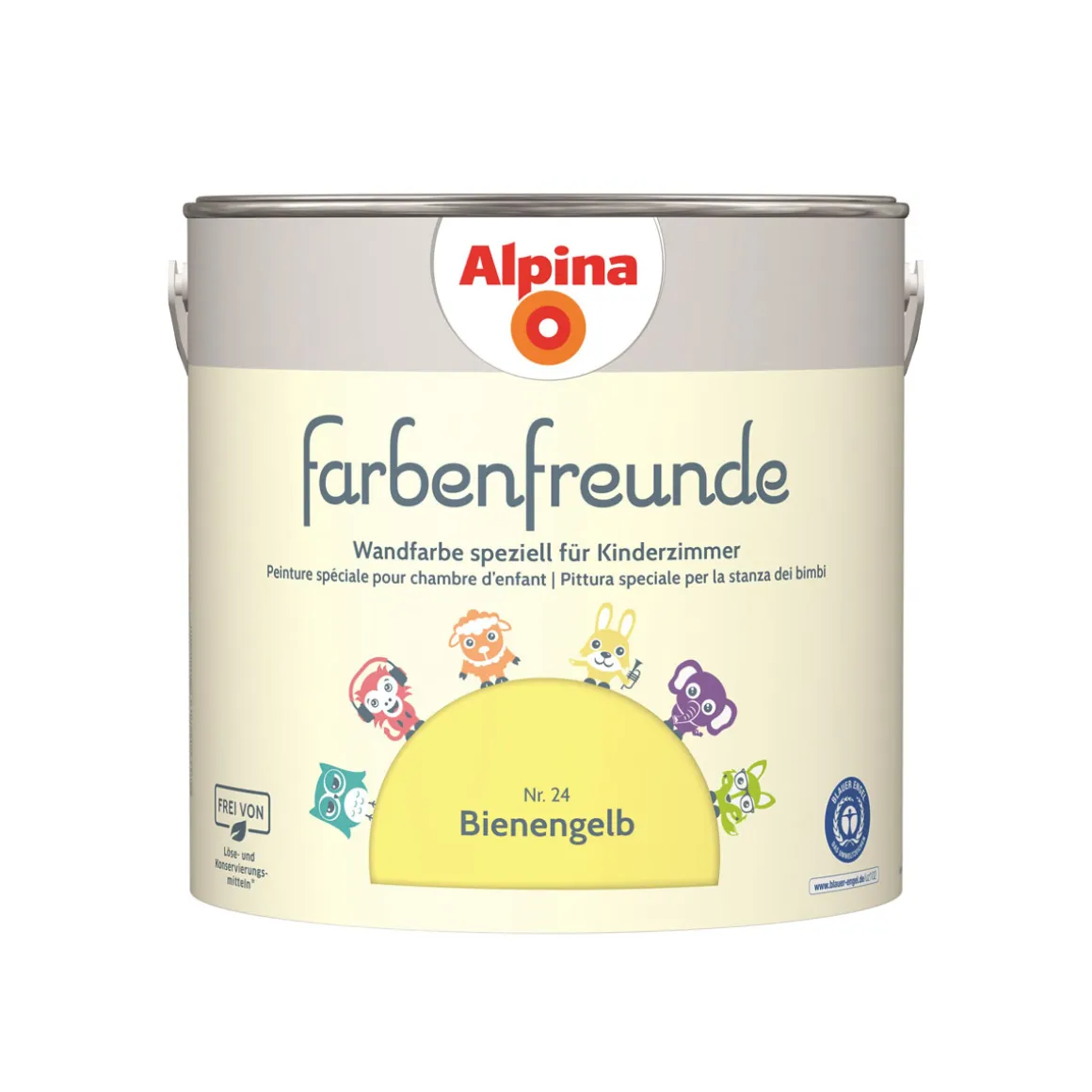 Alpina Farbenfreunde Bienengelb 2,5 l