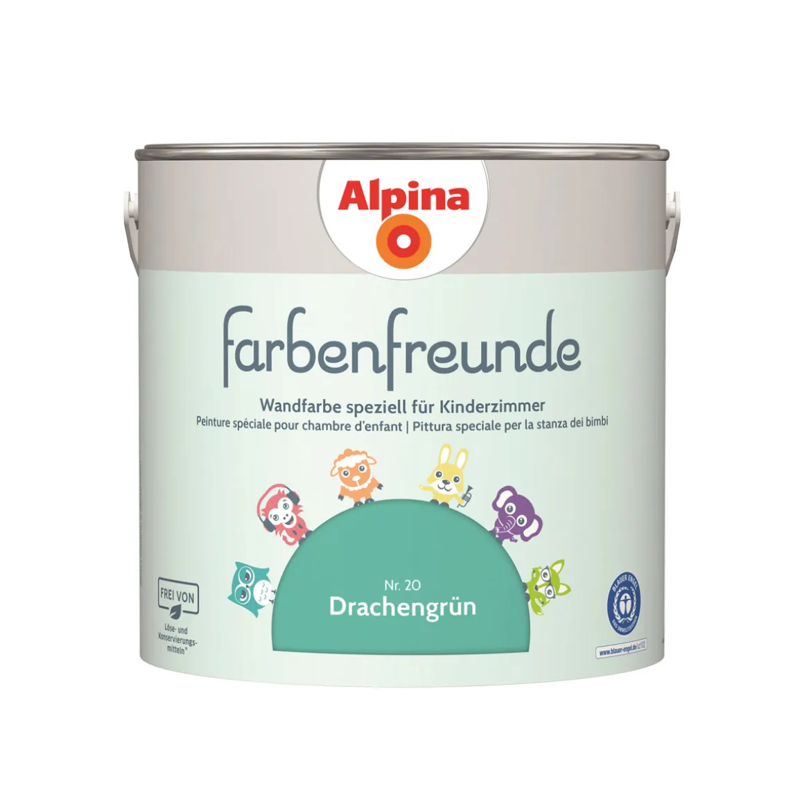Alpina Farbenfreunde Drachengrün 2,5 L