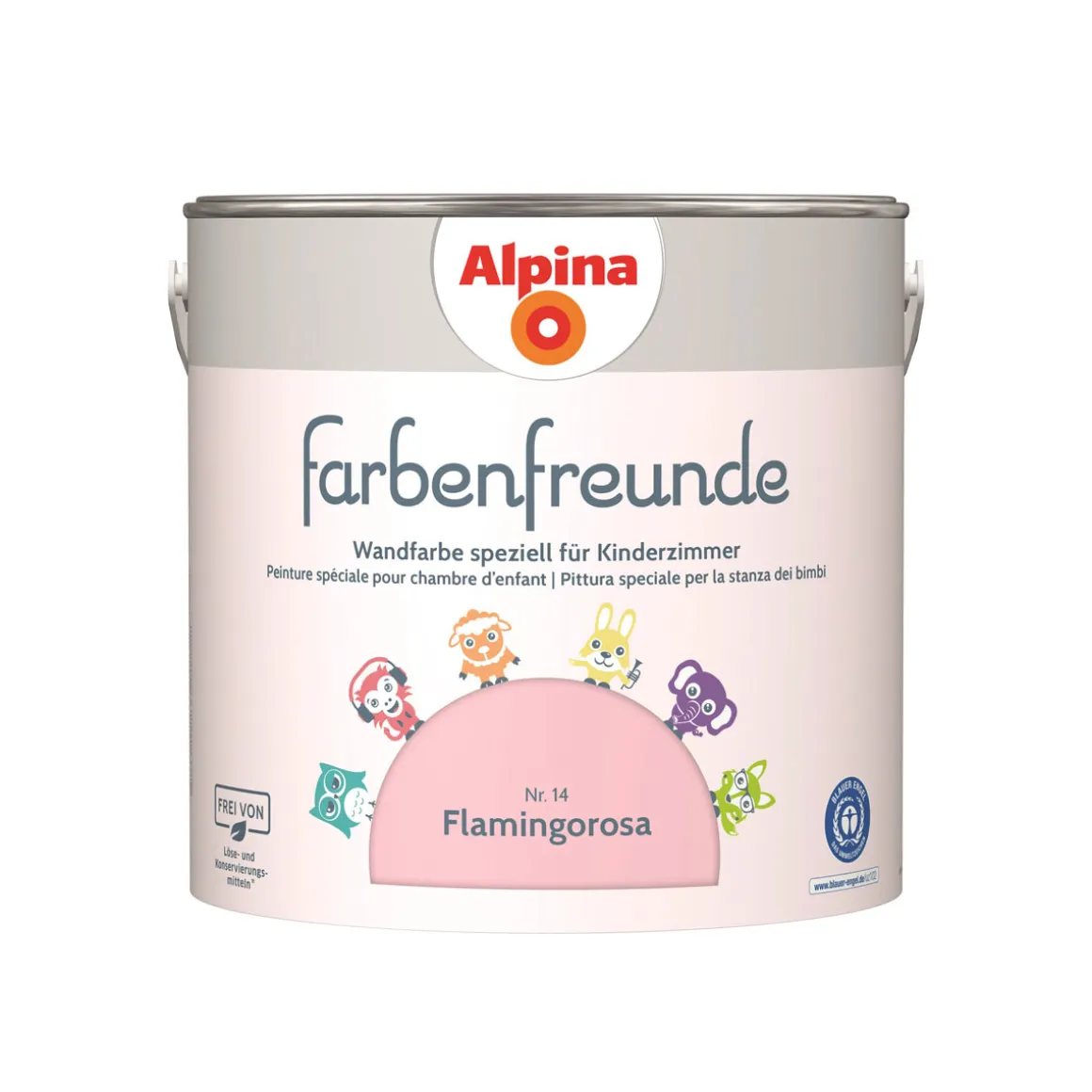 Alpina Farbenfreunde Flamingorosa 2,5 L