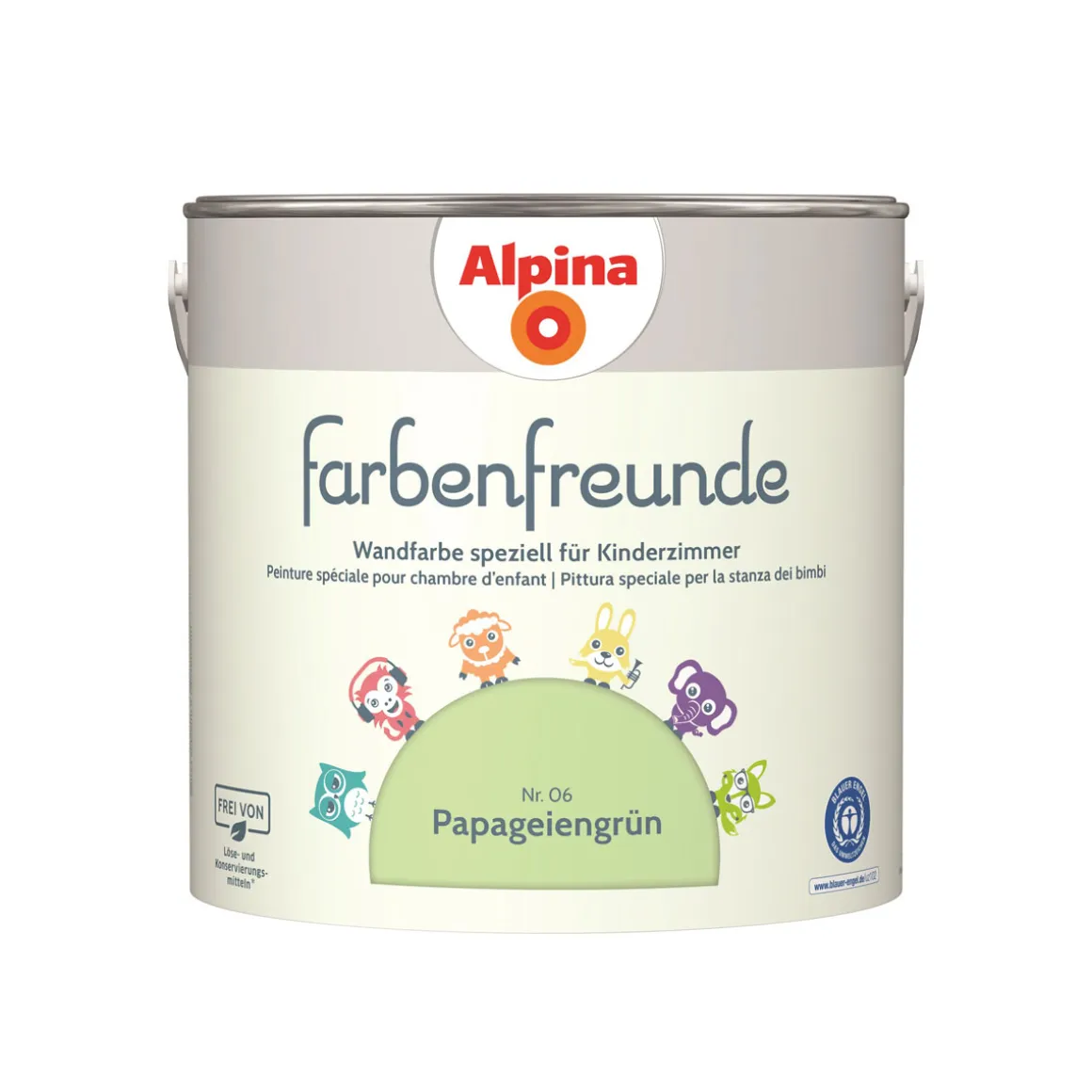 Alpina Farbenfreunde Papageiengrün 2,5l