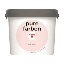 Alpina Innenfarbe pure farben 2,5 L Perlrosa matt