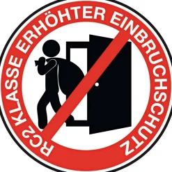 Aluminium Sicherheits-Haustür Bari Superior 60 mm weiß 100 x 210 cm Anschlag rechts inkl Griffset