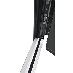 Aluminium Sicherheits-Haustür Tarent Superior 60 mm anthrazit 110 x 210 cm Anschlag links inkl Griffset