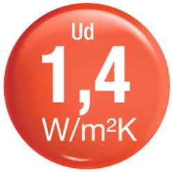 Aluminium Sicherheits-Haustür Bergamo Superior 60 mm anthrazit 100 x 210 cm Anschlag rechts inkl Griffset