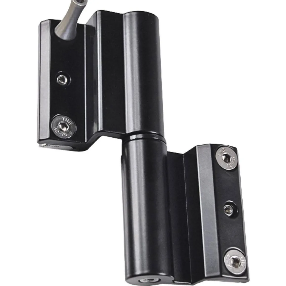 Aluminium-Sicherheitshaustür Rom Superior grau 110 x 210 cm rechts