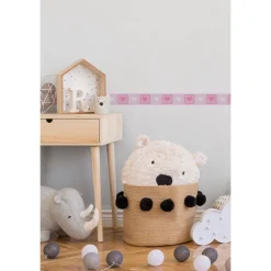 AS Creation  Selbstklebende Borte Herzen 5 m x 0,05 m