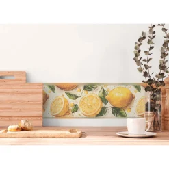 AS Creation Selbstklebende Bordüre 5 x 0,13 m, Muster: Zitronen