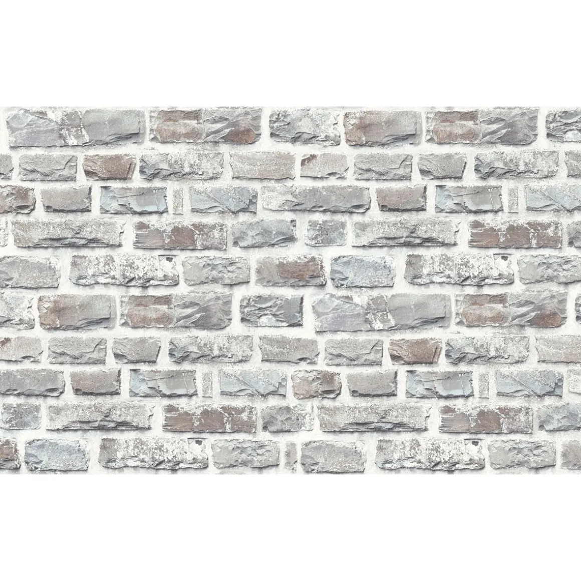 AS Creation Vliestapete neue Bude 2.0 10,05 x 0,53 m Bruchstein anthrazit