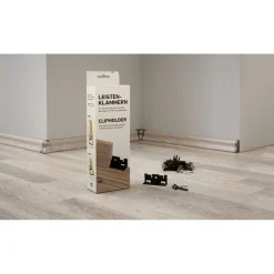 Basic Befestigungskrallen für Sockelleisten, 30 Stück