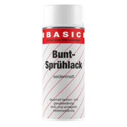 Basic Buntsprühlack weiß seidenmatt 400 ml