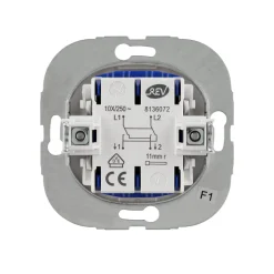 Basic Kreuz-Schalter ws