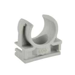 Basic Rohr-Klemmschelle EN20 grau 50 Stück