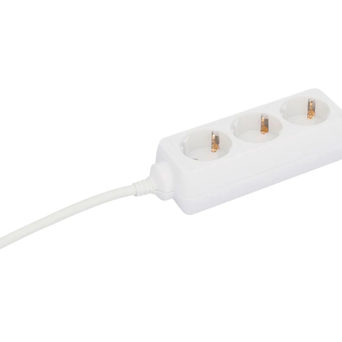 Basic Steckdosenleiste 3-fach weiß