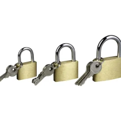 Basic Vorhangschlossset versch Größen 3 teilig