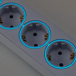 BLAUPUNKT Steckdosenleiste 4-fach 2m weiß