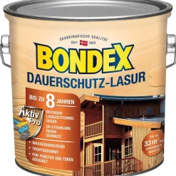 Bondex Dauerschutz-Lasur Ebenholz 2,5 L