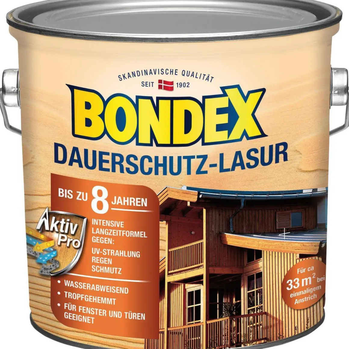 Bondex Dauerschutz-Lasur Ebenholz 2,5 L