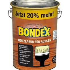 Bondex Holzlasur für Außen Eiche hell 4,8 L