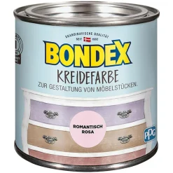 Bondex Kreidefarbe Romantisch Rosa 500 ml