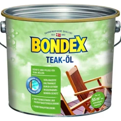Bondex Teak-Öl Farblos 2,5 L