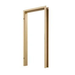 Borne Türzarge komplett Dekor Buche 86 x 198,5 x 9 cm DIN links