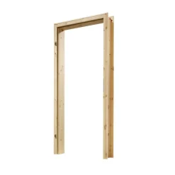 Borne Türzarge komplett Kiefer roh 86 x 198,5 x 20 cm DIN rechts